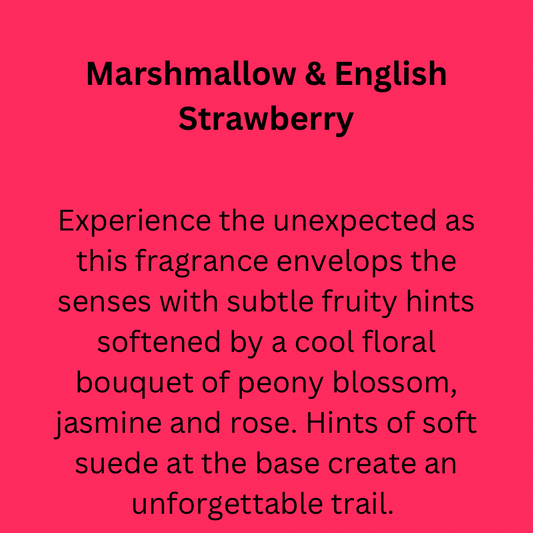 Marshmallow & English Strawberry Room & Linen Spray