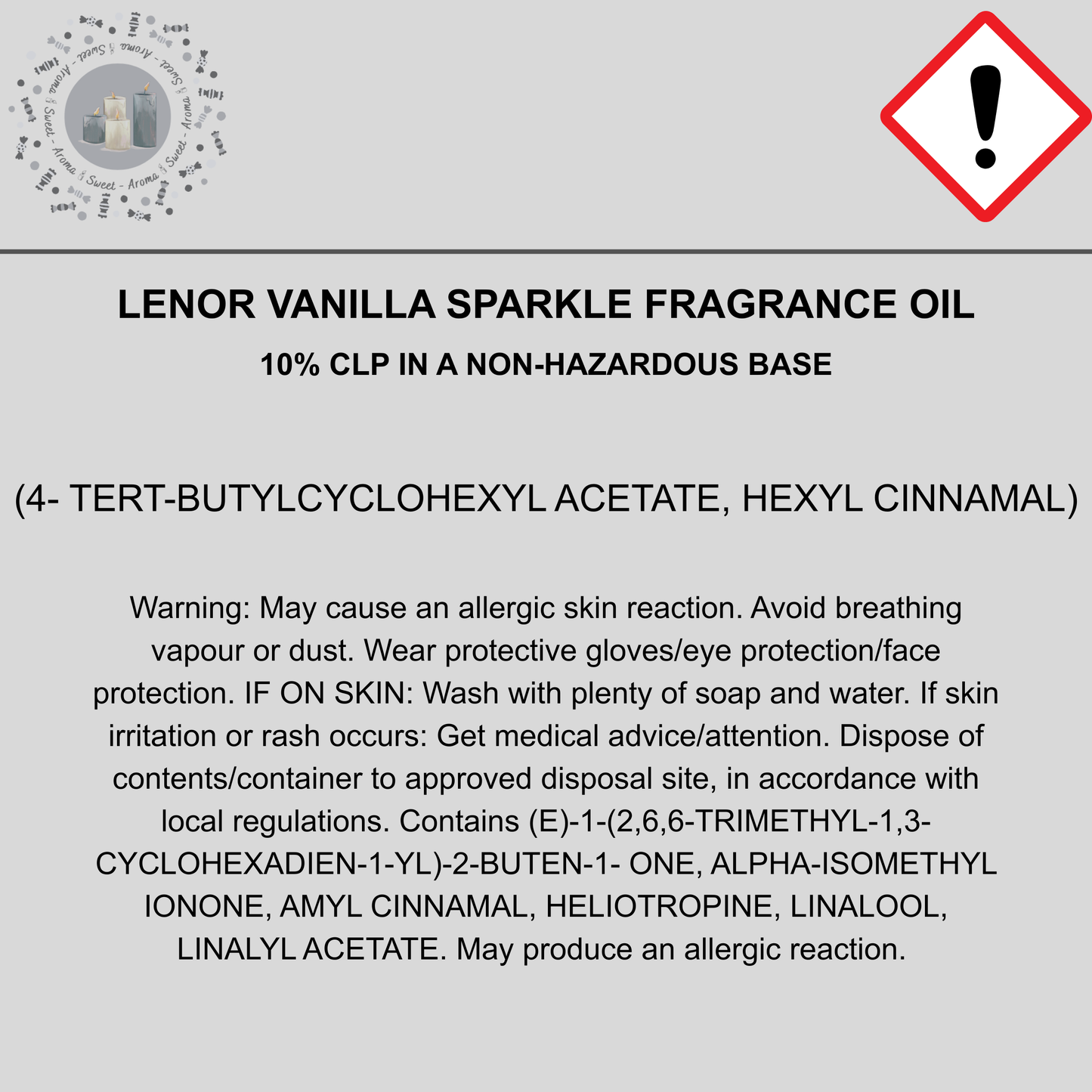 Lenor Vanilla Sparkle Snapbar