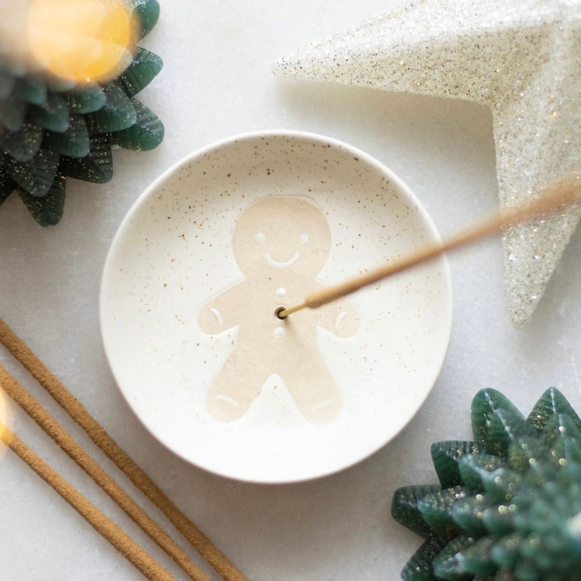 Gingerbread Incense Stick Holder
