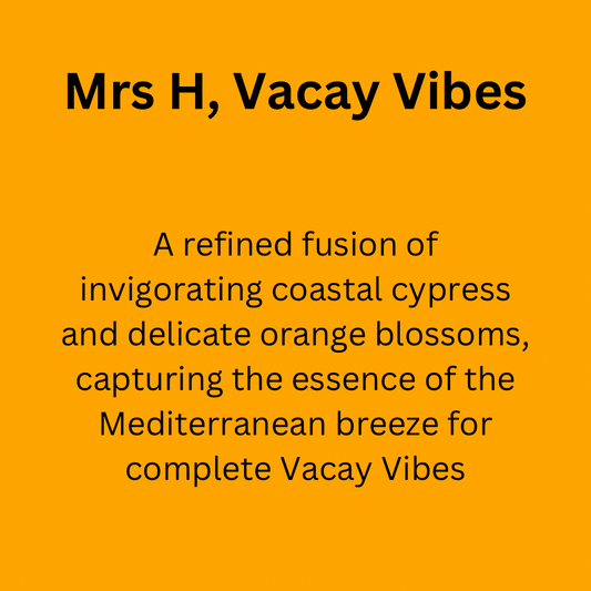 Mrs H, Vacay Vibes Room & Linen Spray