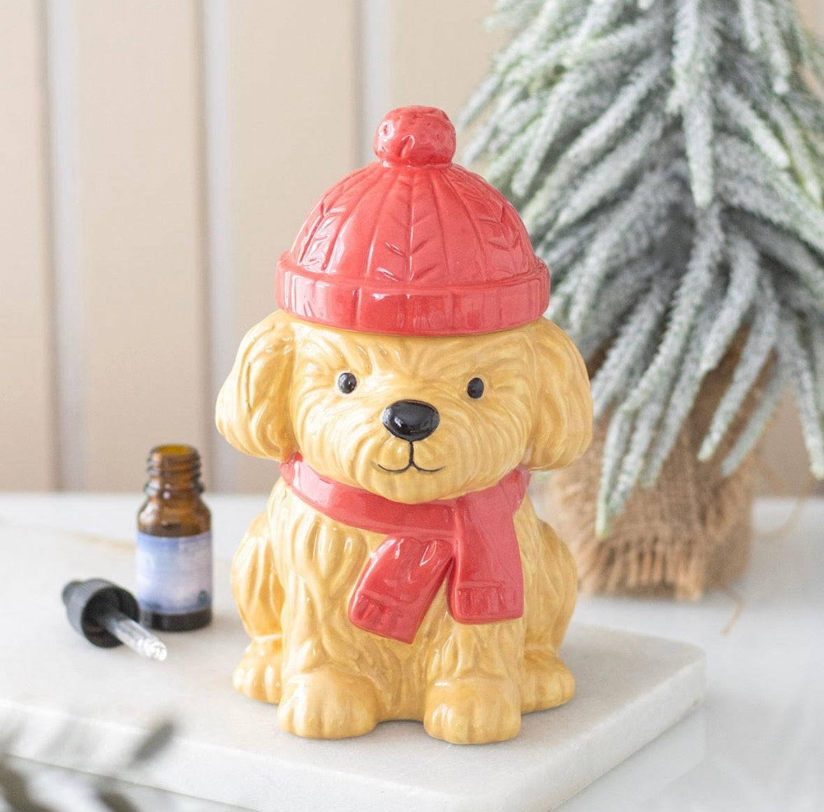 Winter Puppy Wax Burner
