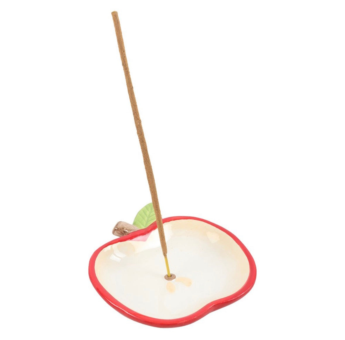 Apple Incense Stick Holder