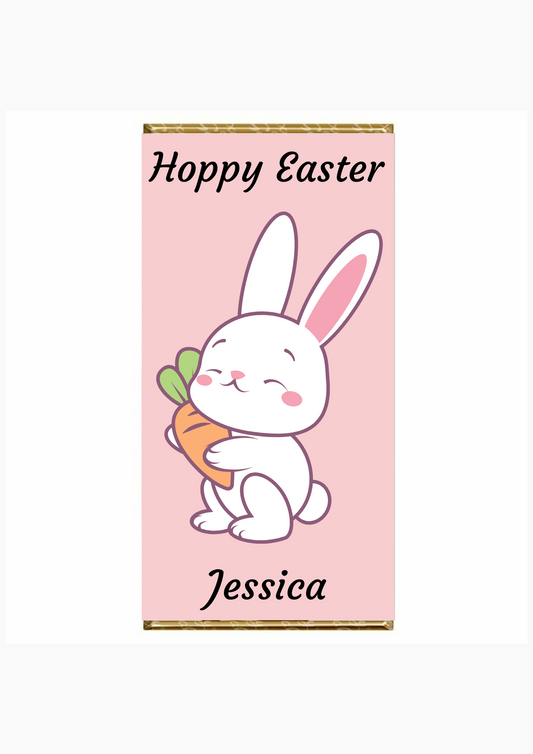 Easter Personalised chocolate bar