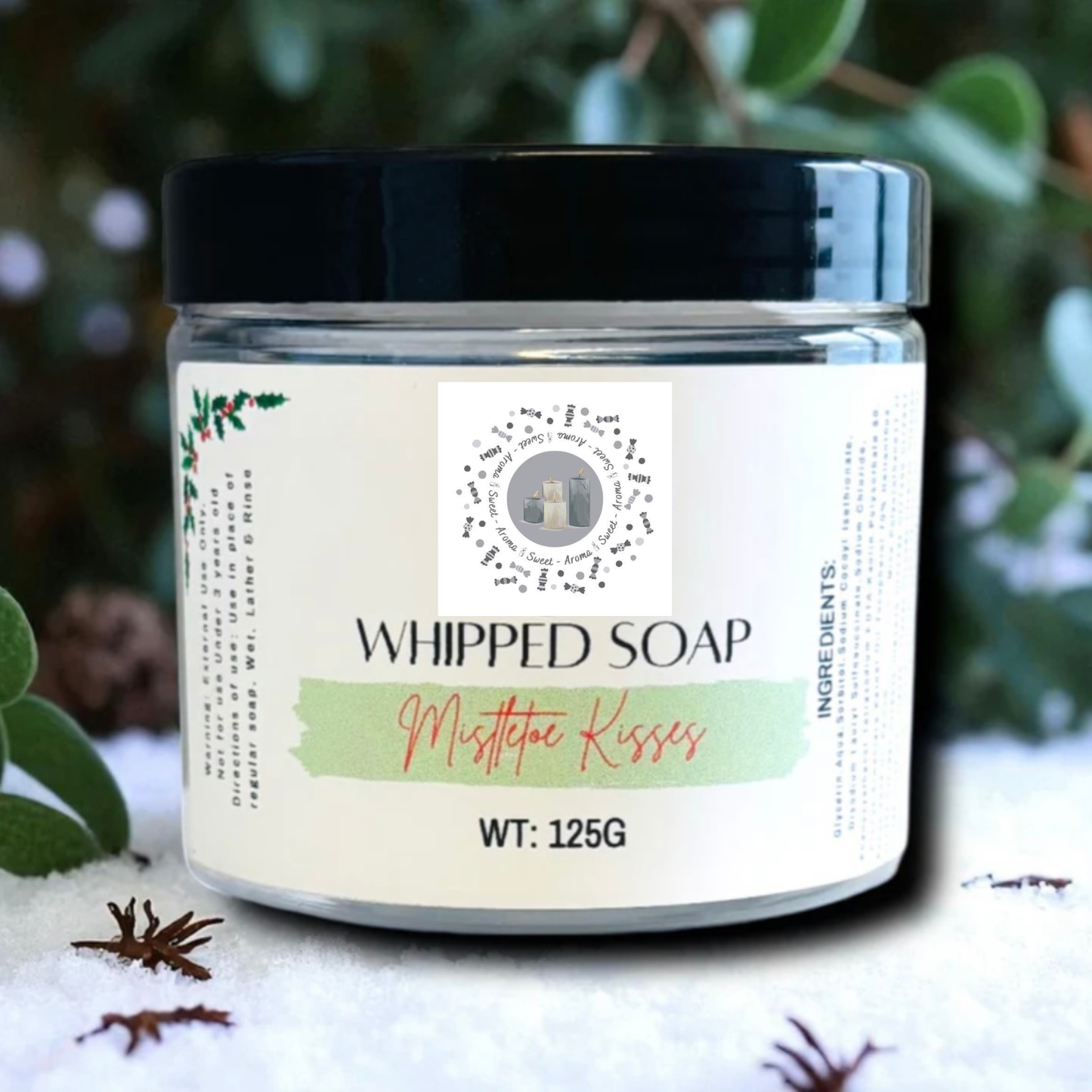 Mistletoe Kisses Whipped Soap