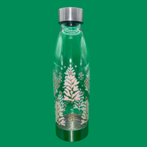 Pink Christmas Tree Drinks Bottle