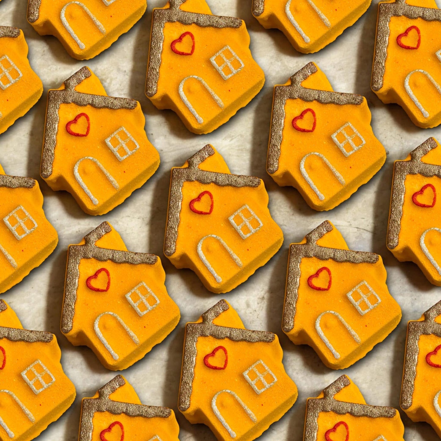 Small Gingerbread House Bathbomb