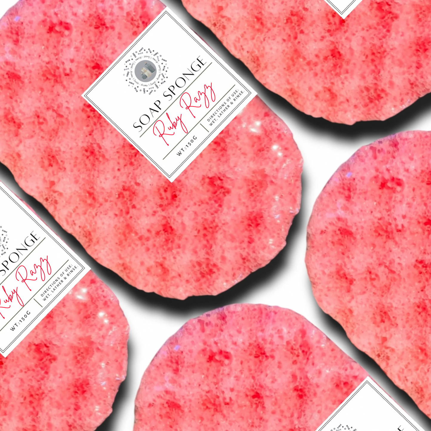 Ruby Razz Soap Sponge