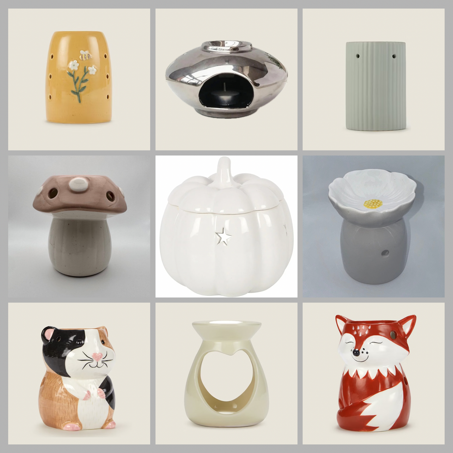 Wax Burners & Tealight Holders