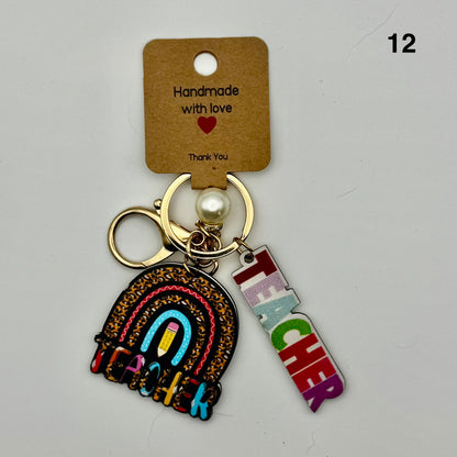 Teacher Keyring