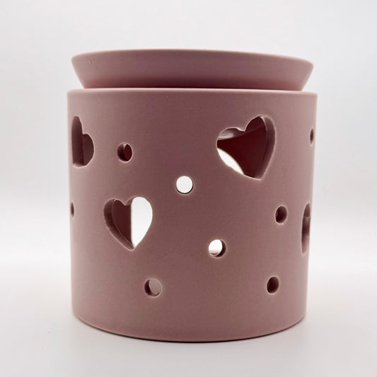 Pink heart Tealight Wax burner