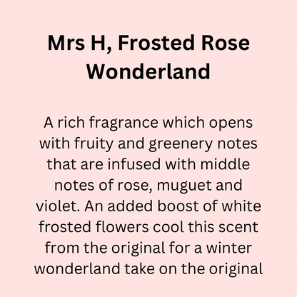 Mrs H, Frosted Rose Wonderland Carpet Freshener