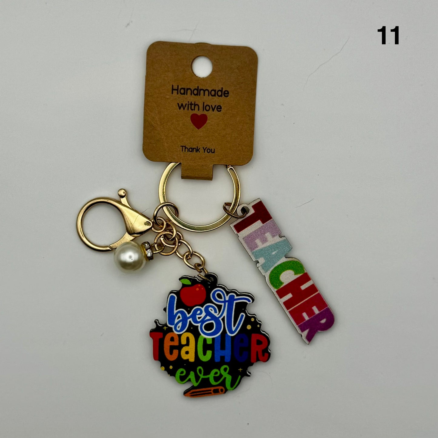 Teacher Keyring