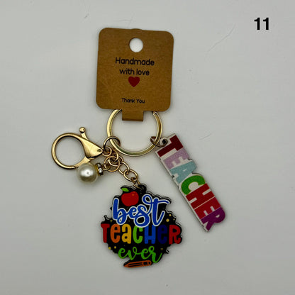 Teacher Keyring