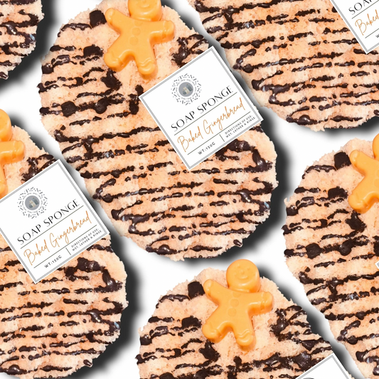 (FOR LUNA) Baked Gingerbread soap sponge