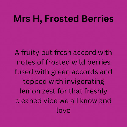 Mrs H, Frosted Berries Carpet Freshener