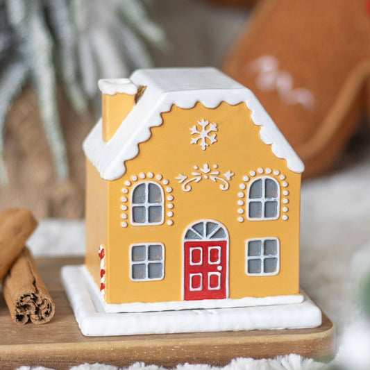 Candy Cane Gingerbread Incense Cone Holder