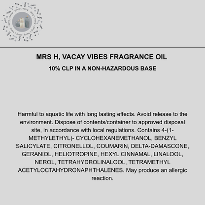 Mrs H, Vacay Vibes Carpet Freshener