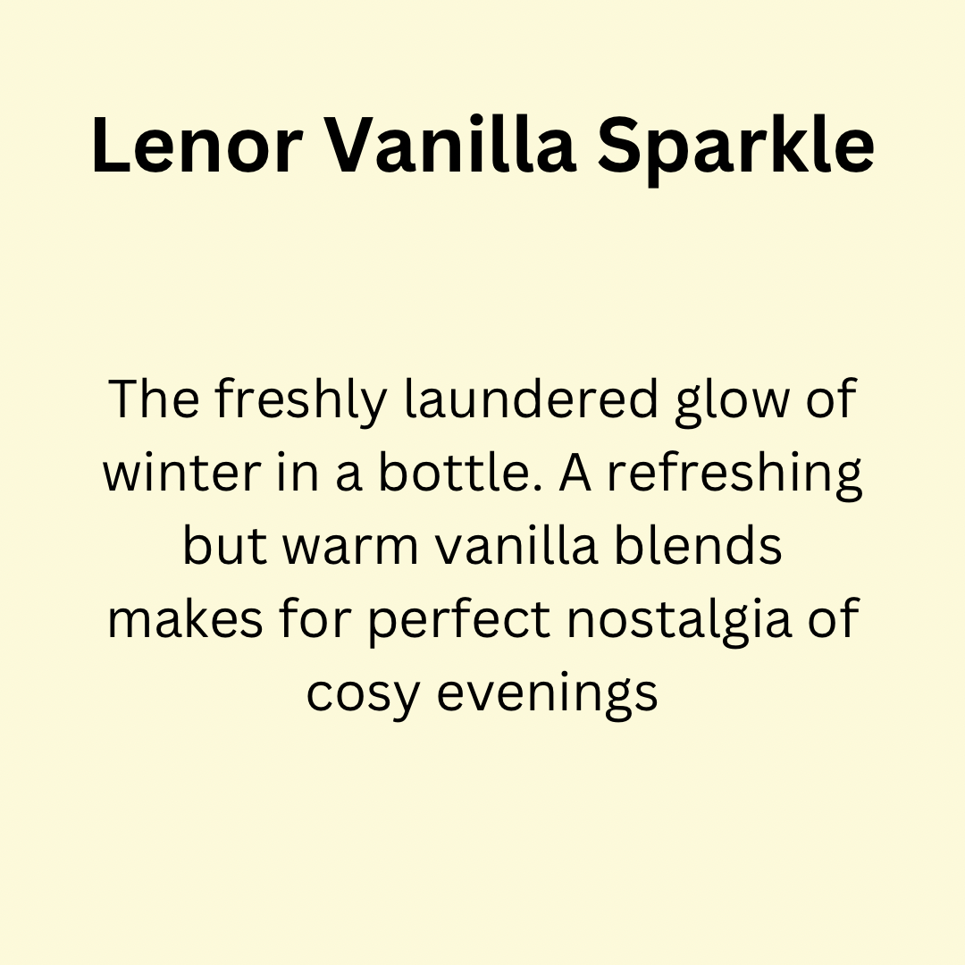 Lenor Vanilla Sparkle Snapbar