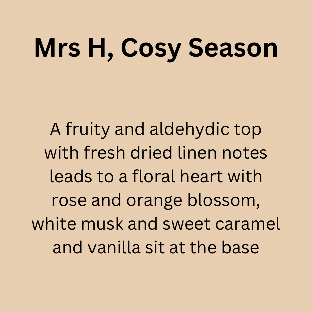 Mrs H, Cosy Season Carpet Freshener