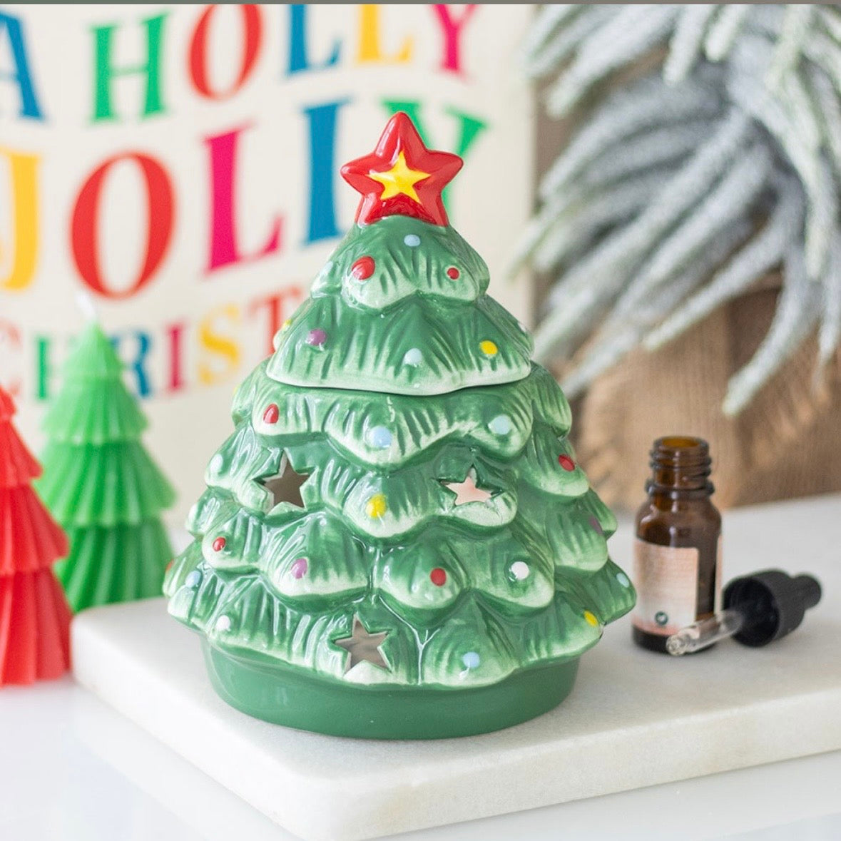 Nostalgic Christmas Tree Wax Burner