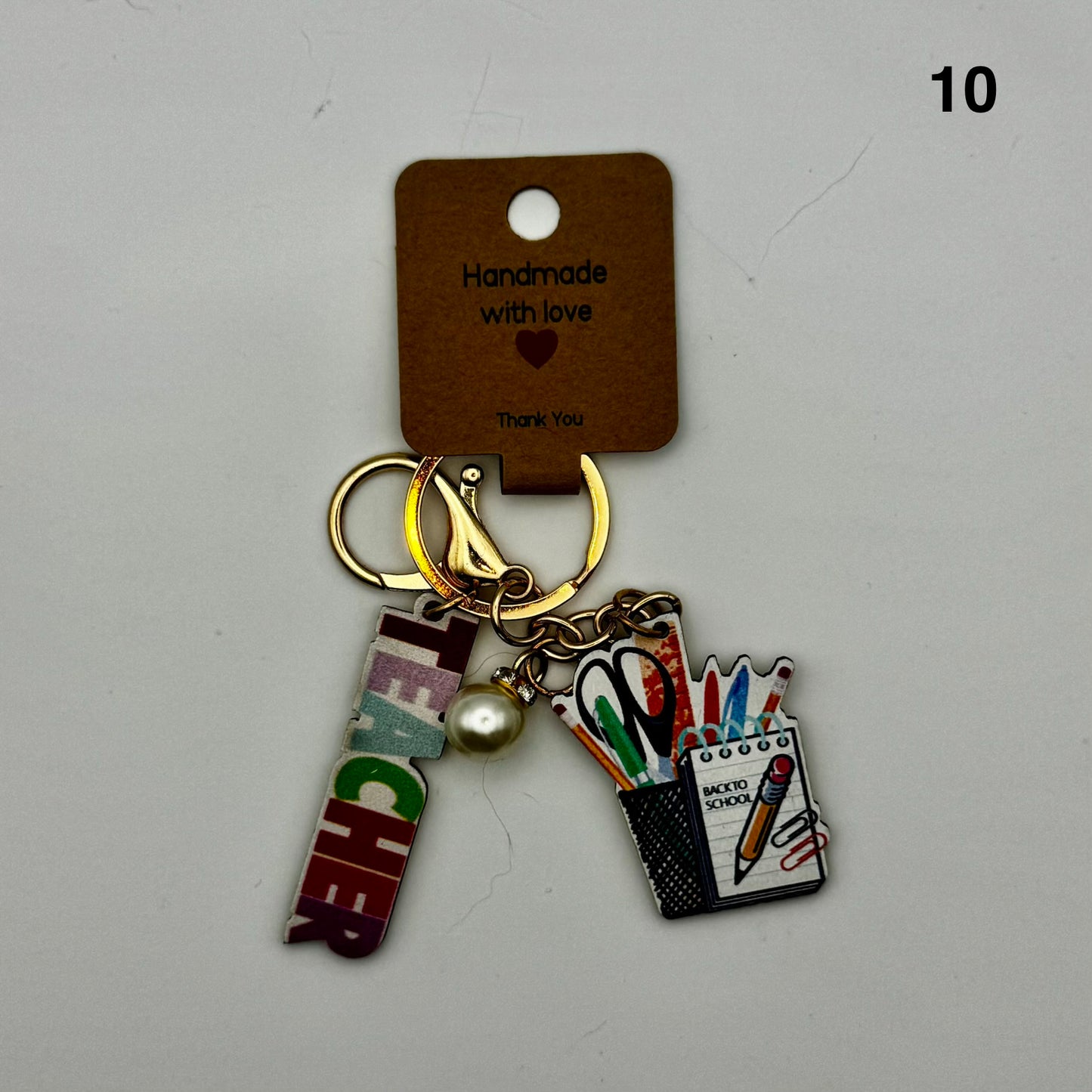 Teacher Keyring