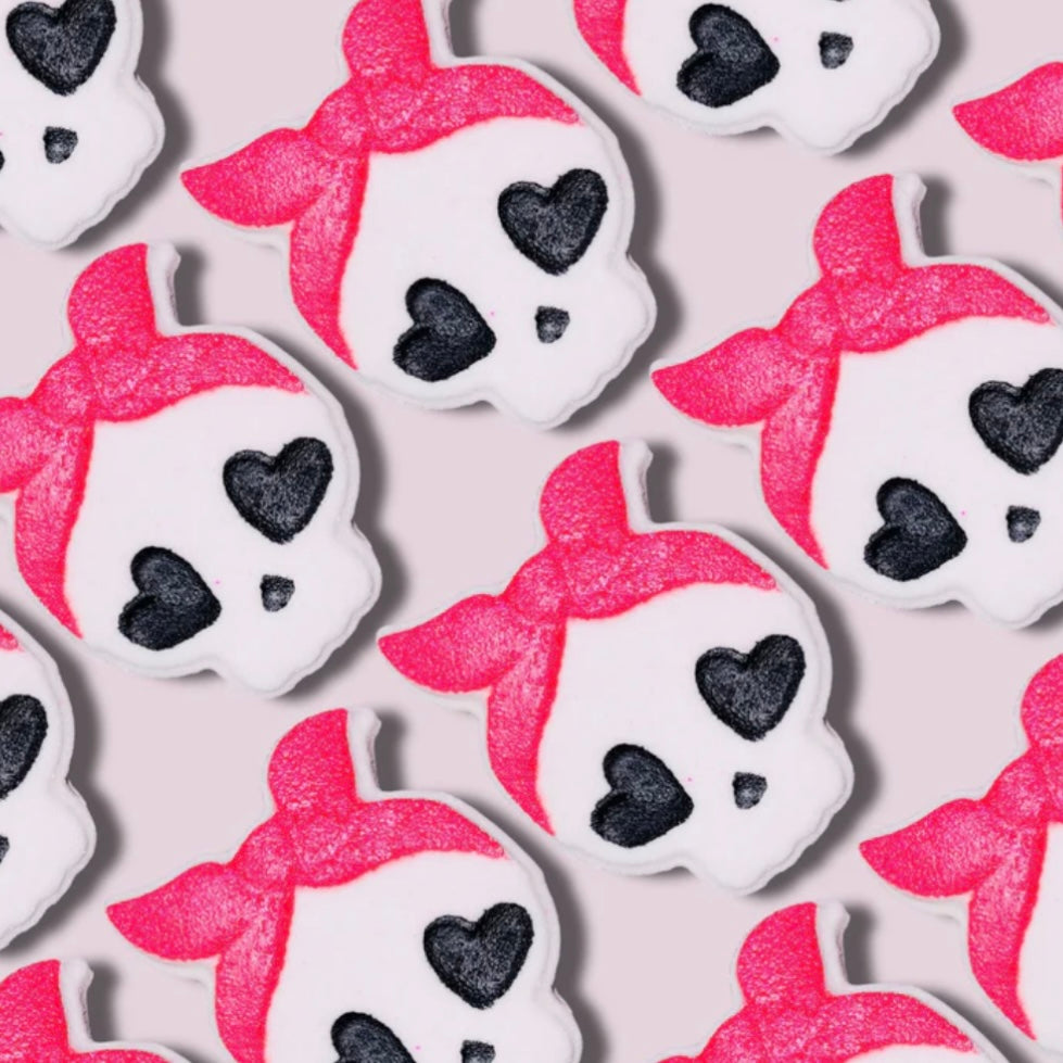 Pink Skull Bathbomb