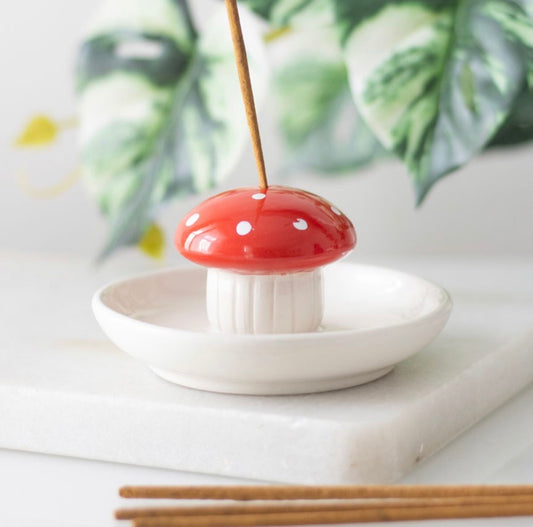 Mushroom Incense Stick Holder
