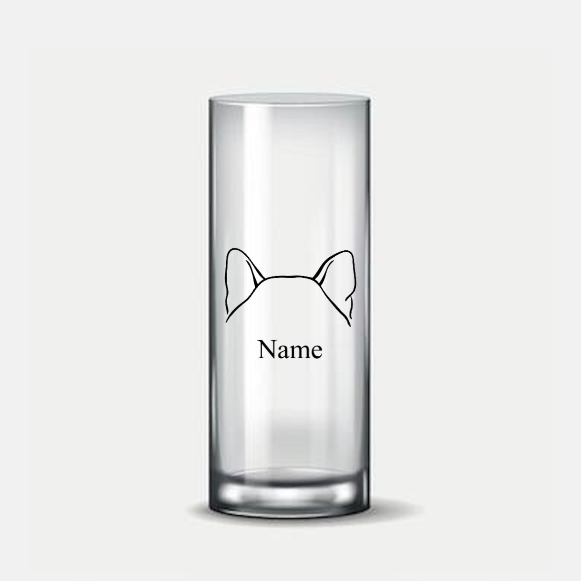 Personalised Dog Glass