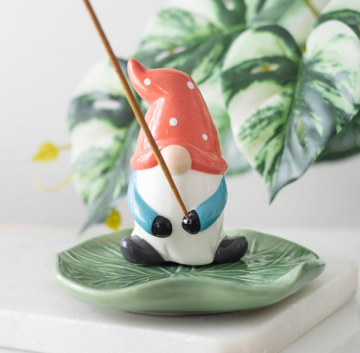 Gonk Lily Pad Incense Stick Holder