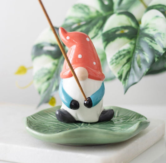 Gonk Lily Pad Incense Stick Holder