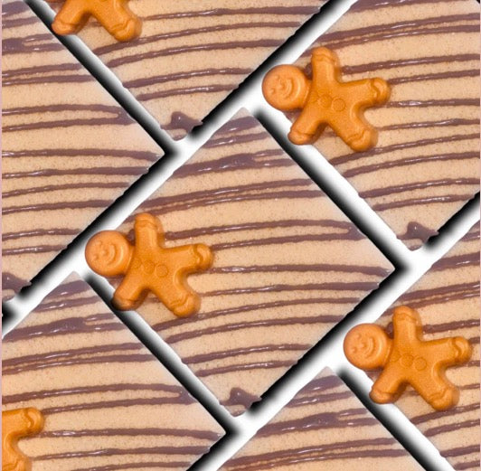 Small Baked Gingerbread Soap Sponge