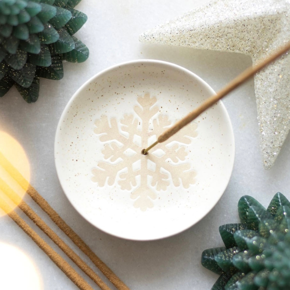 Snowflake Incense Stick Holder