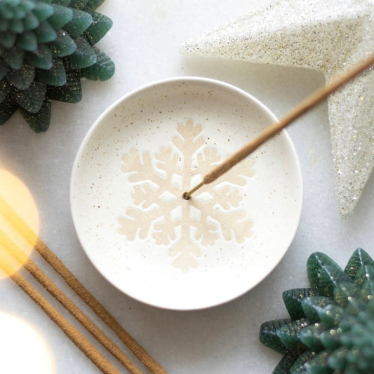 Snowflake Incense Stick Holder
