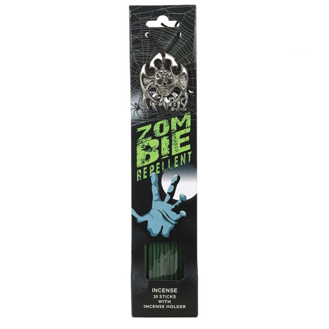 Zombie Repellent Incense Sticks and Holder