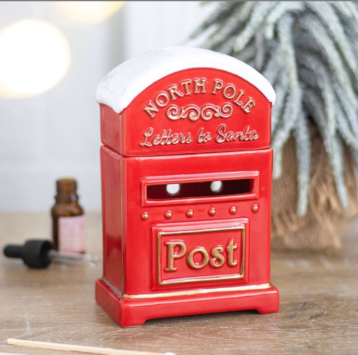 Letters to Santa Postbox Wax Burner