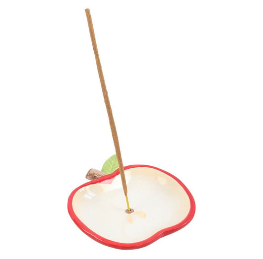 Apple Incense Stick Holder