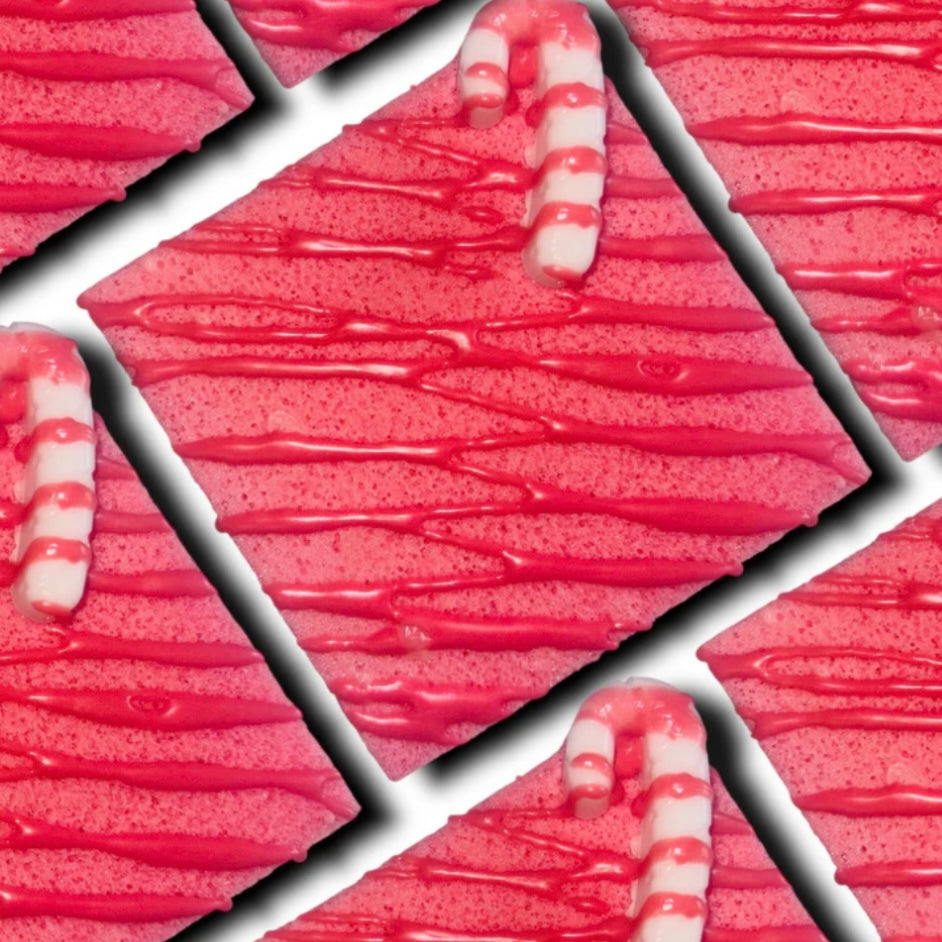 Small Candy Cane Soap Sponge