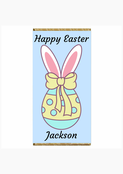 Easter Personalised chocolate bar