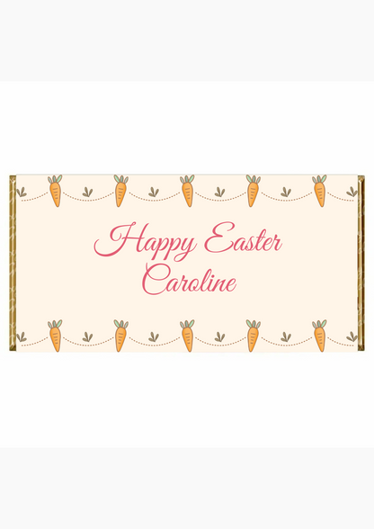 Easter Personalised chocolate bar