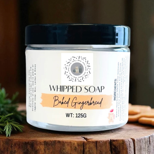Baked Gingerbread Whipped Soap