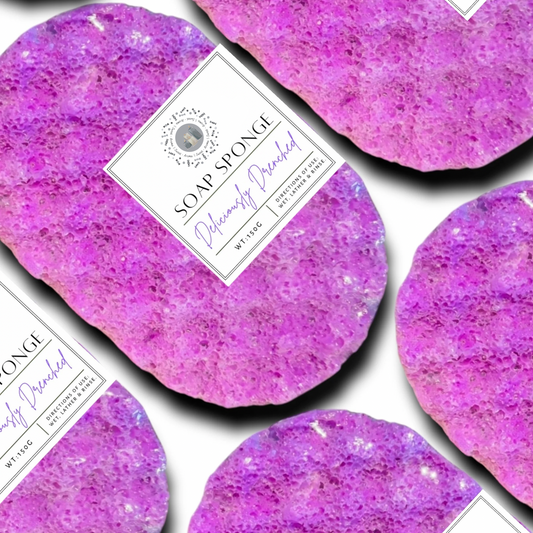 Deliciously Drenched Soap Sponge