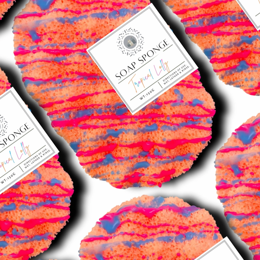Tropical Lolly Soap Sponge