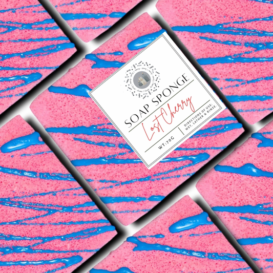 Lost Cherry Small Soap Sponge