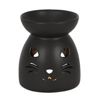 Black Cat Cut Out Wax Burner